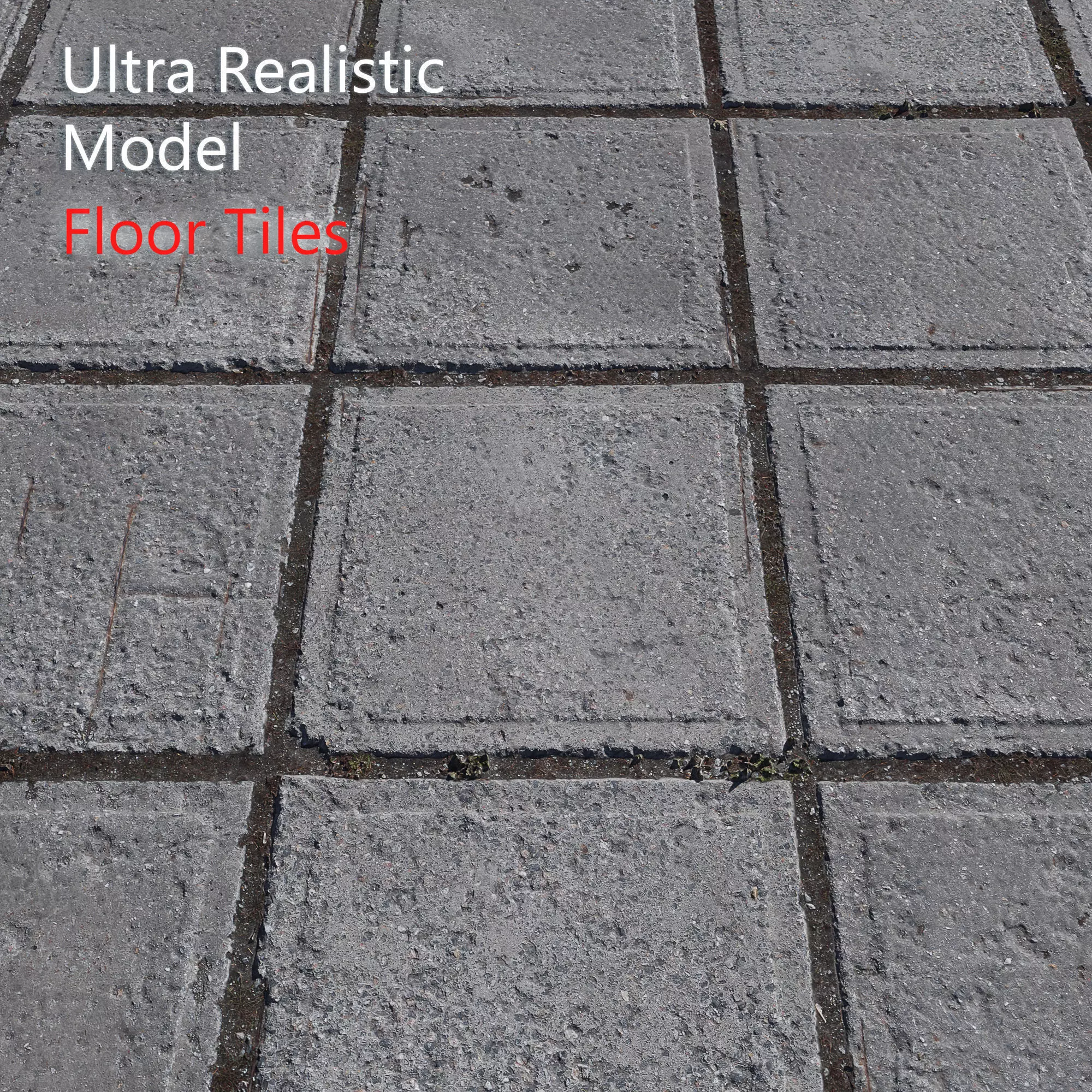 Ultra realistic Tiles Floor Scan 3D model_0