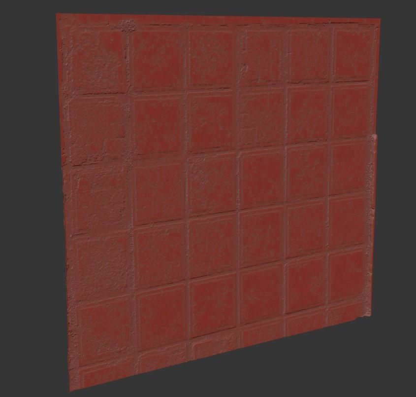 Ultra realistic Tiles Floor Scan 3D model_7