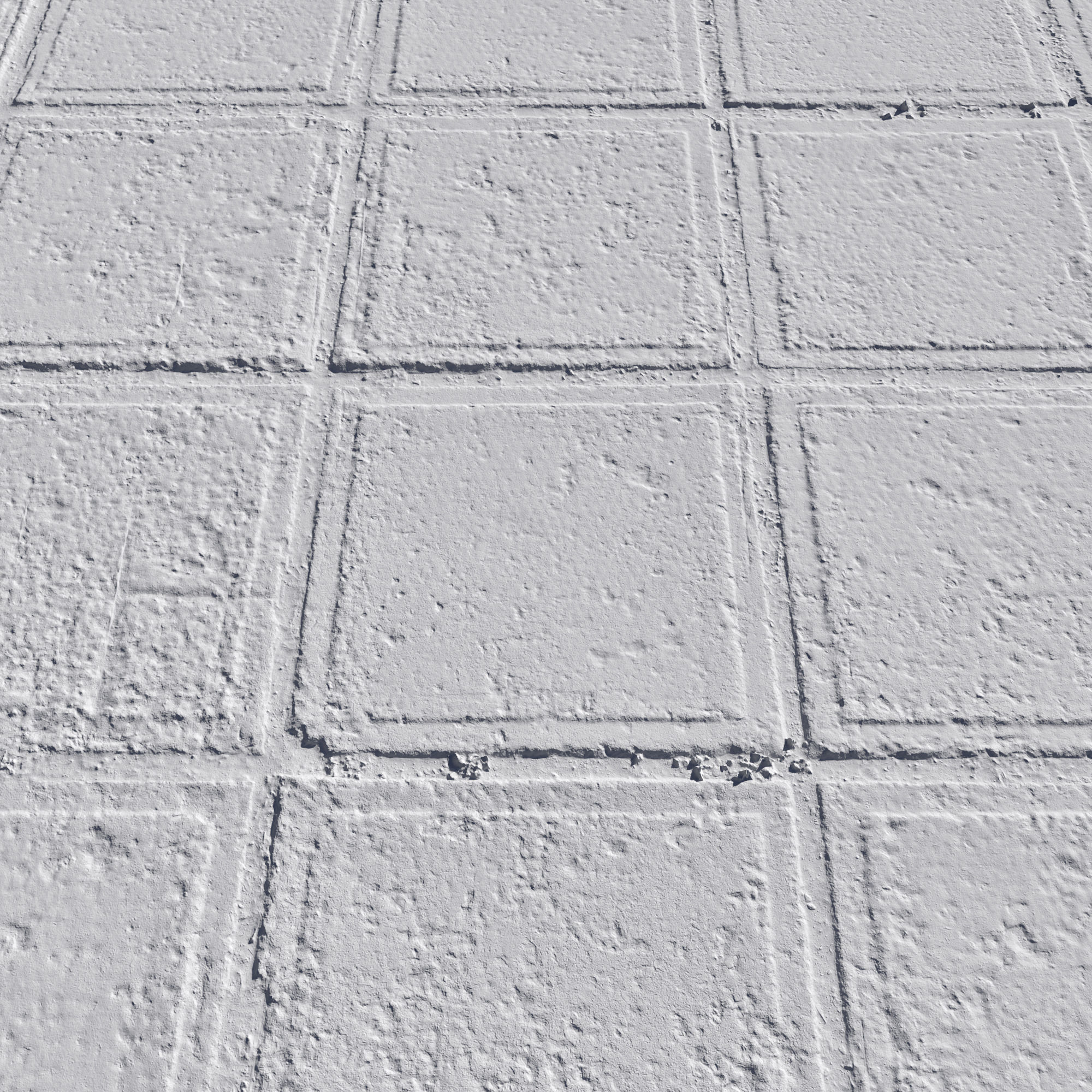 Ultra realistic Tiles Floor Scan 3D model_2
