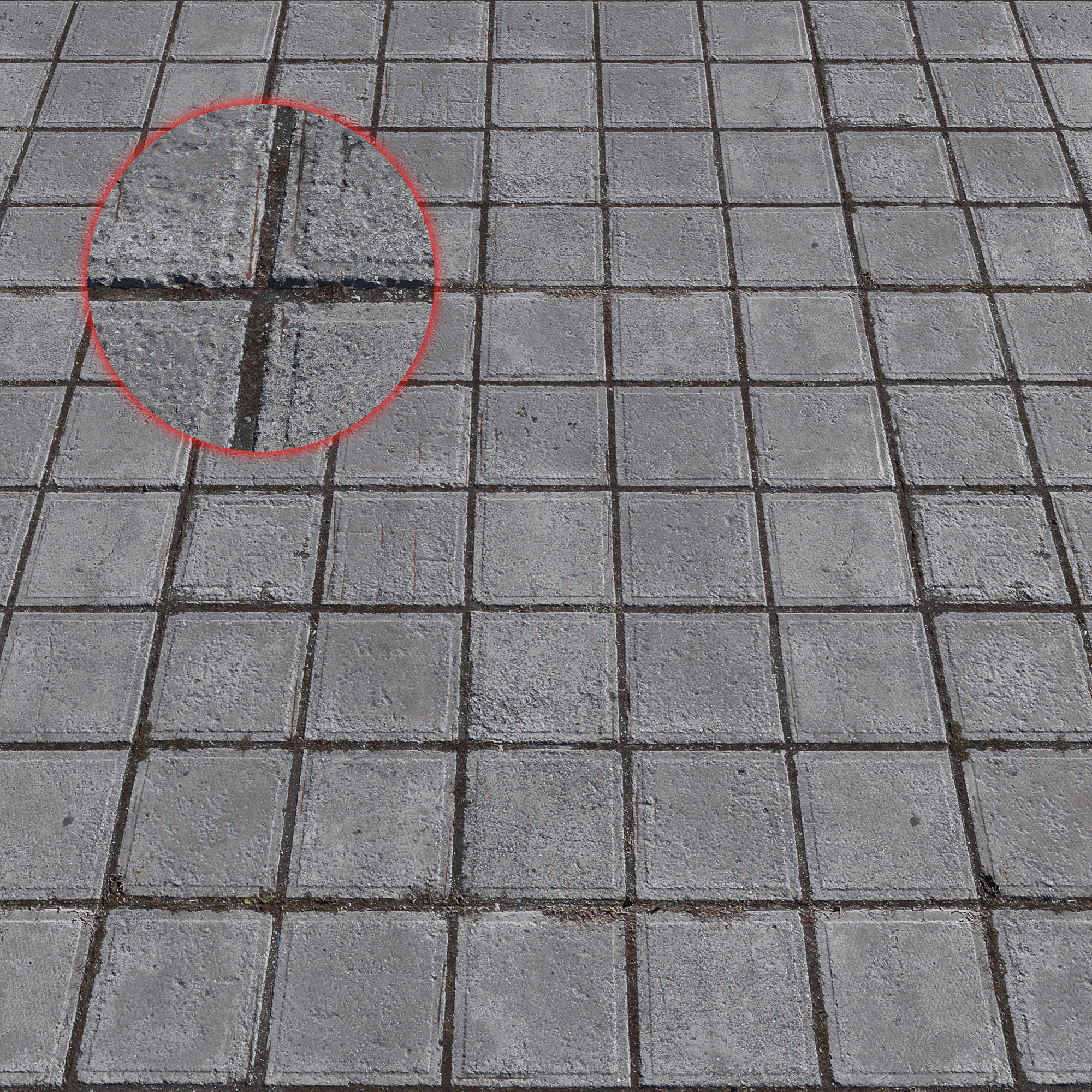 Ultra realistic Tiles Floor Scan 3D model_1