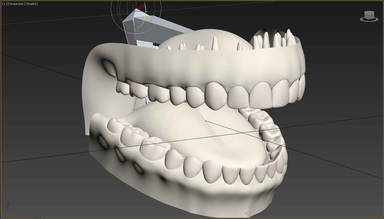 Realistic Human Mouth model 3D model_12