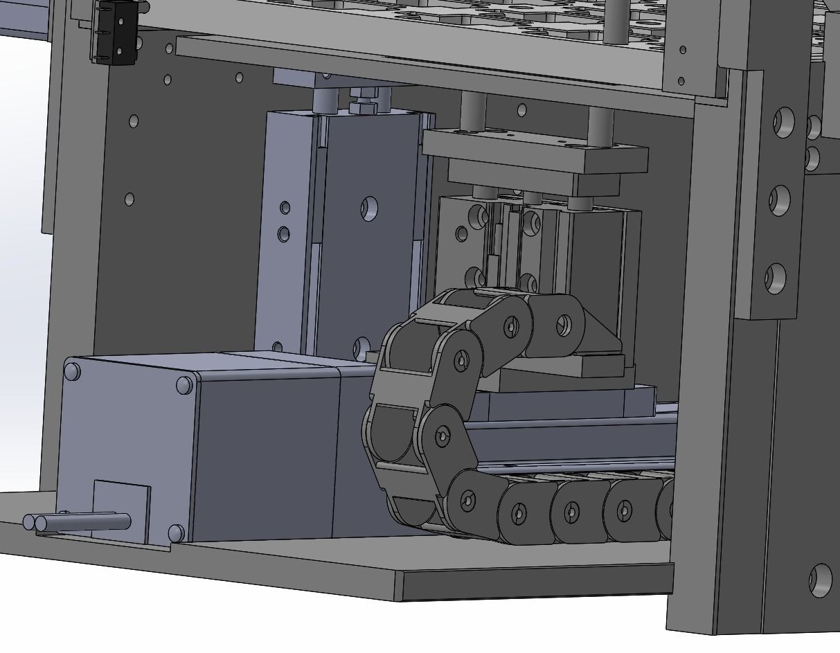 Automatic tray stacking feeding machine 3D model_7