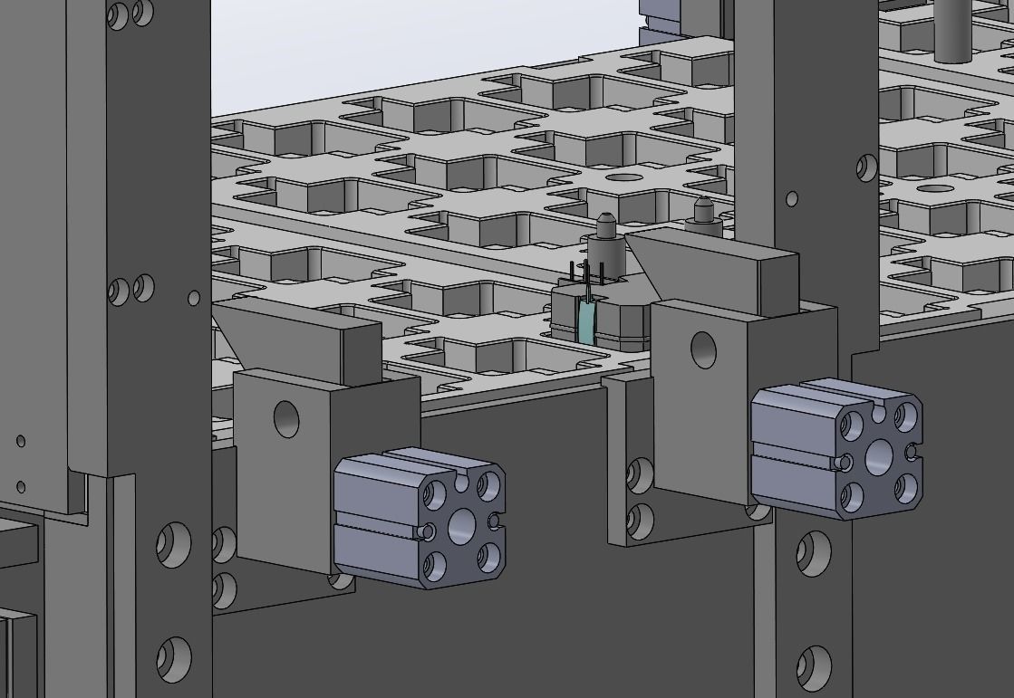 Automatic tray stacking feeding machine 3D model_9