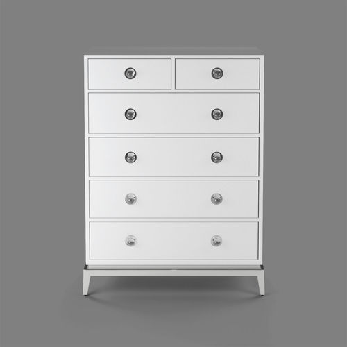 CHANNING SIX-DRAWER CHEST 3D model