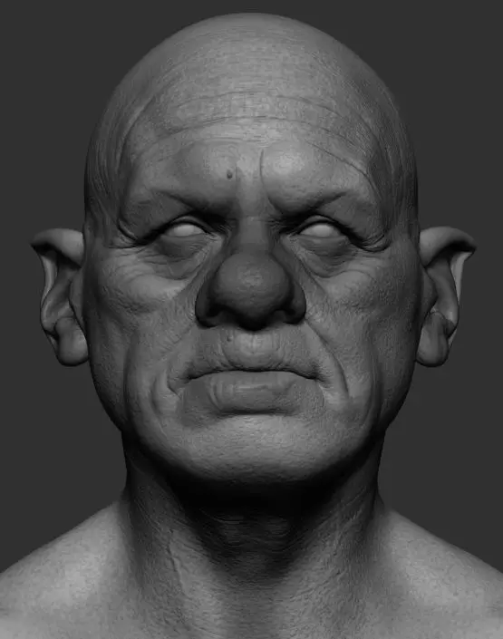 Old Goblin 3D model_0