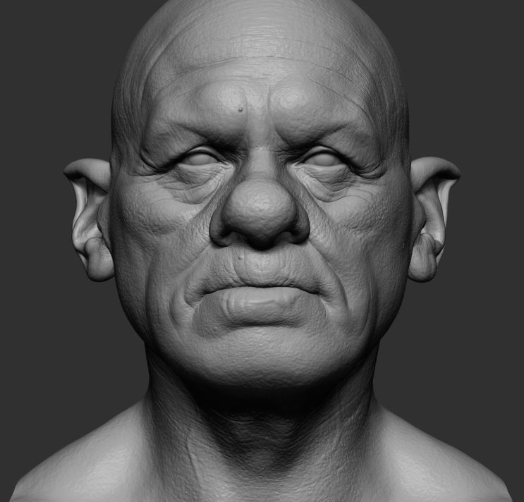 Old Goblin 3D model_5