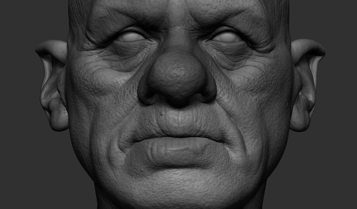 Old Goblin 3D model_3