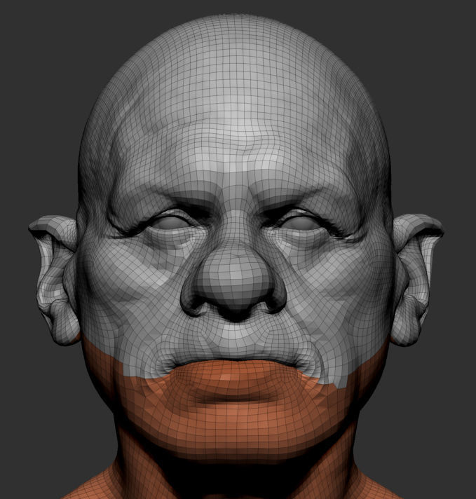 Old Goblin 3D model_6