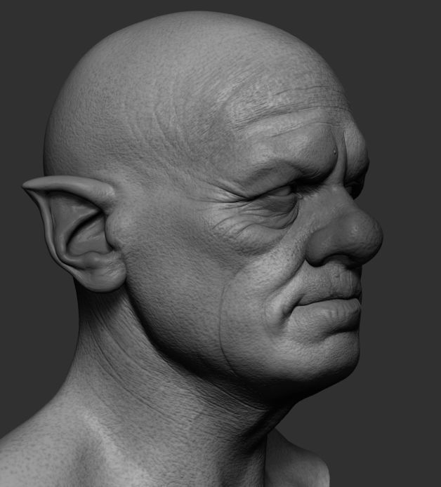 Old Goblin 3D model_1