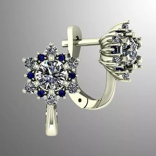 Earrings n 10 3D print model