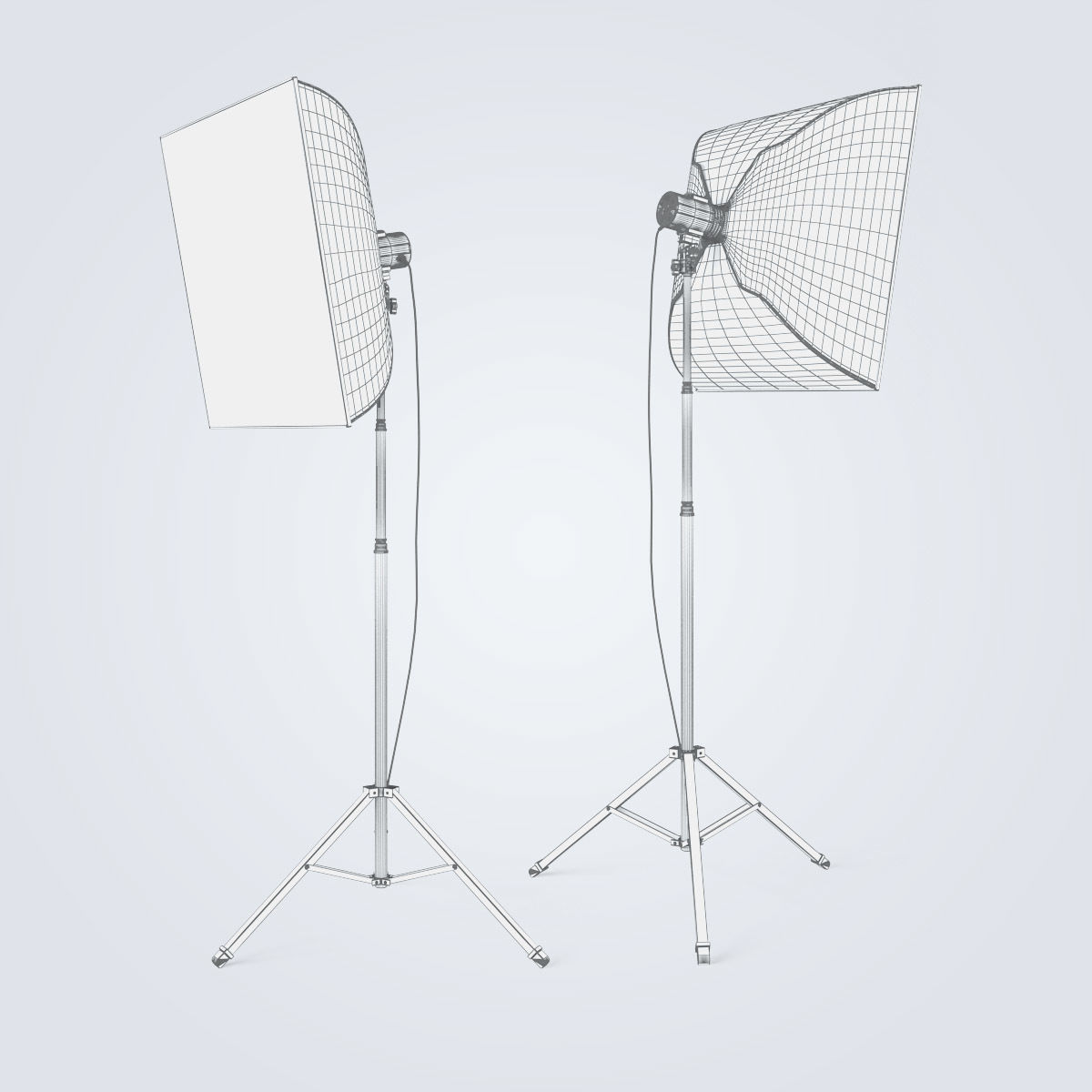 Softbox SP160 3D model | CGTrader