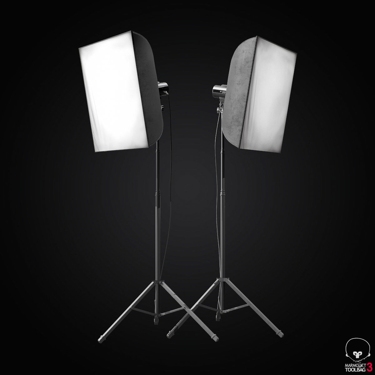 Softbox SP160 3D model | CGTrader