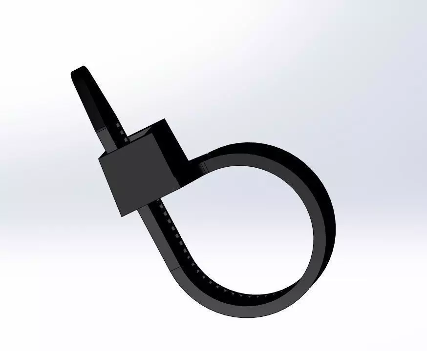 Zip Tie Free 3D model_0