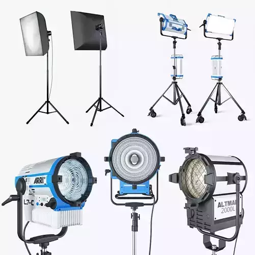 Studio Light Pack 3D model