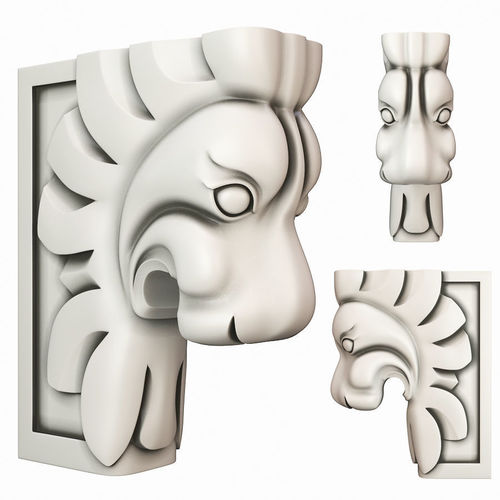 Lion cnc 3D print model