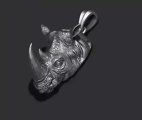 Rhino pendant