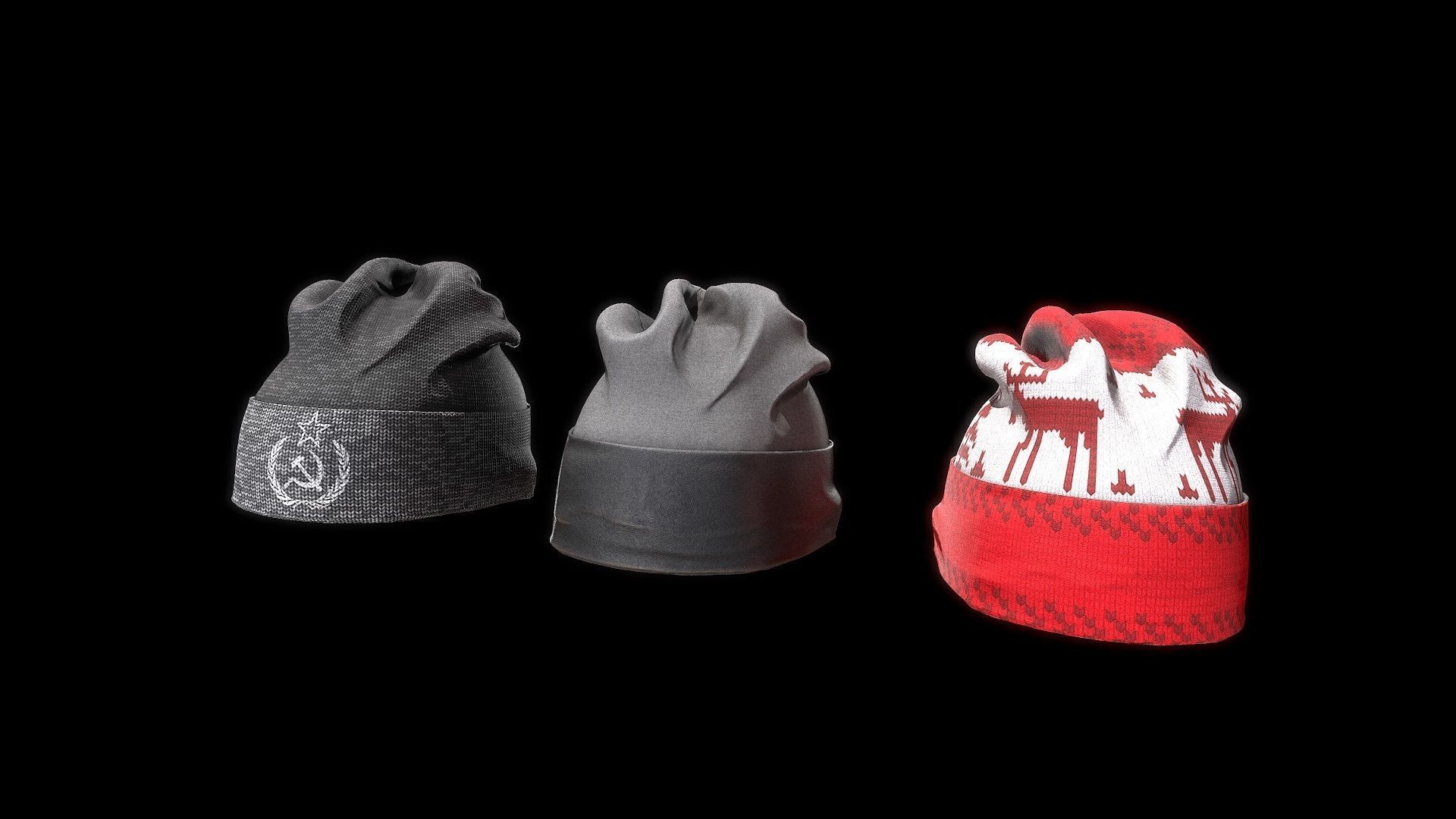 Dress 2 Low-poly 3D model_4