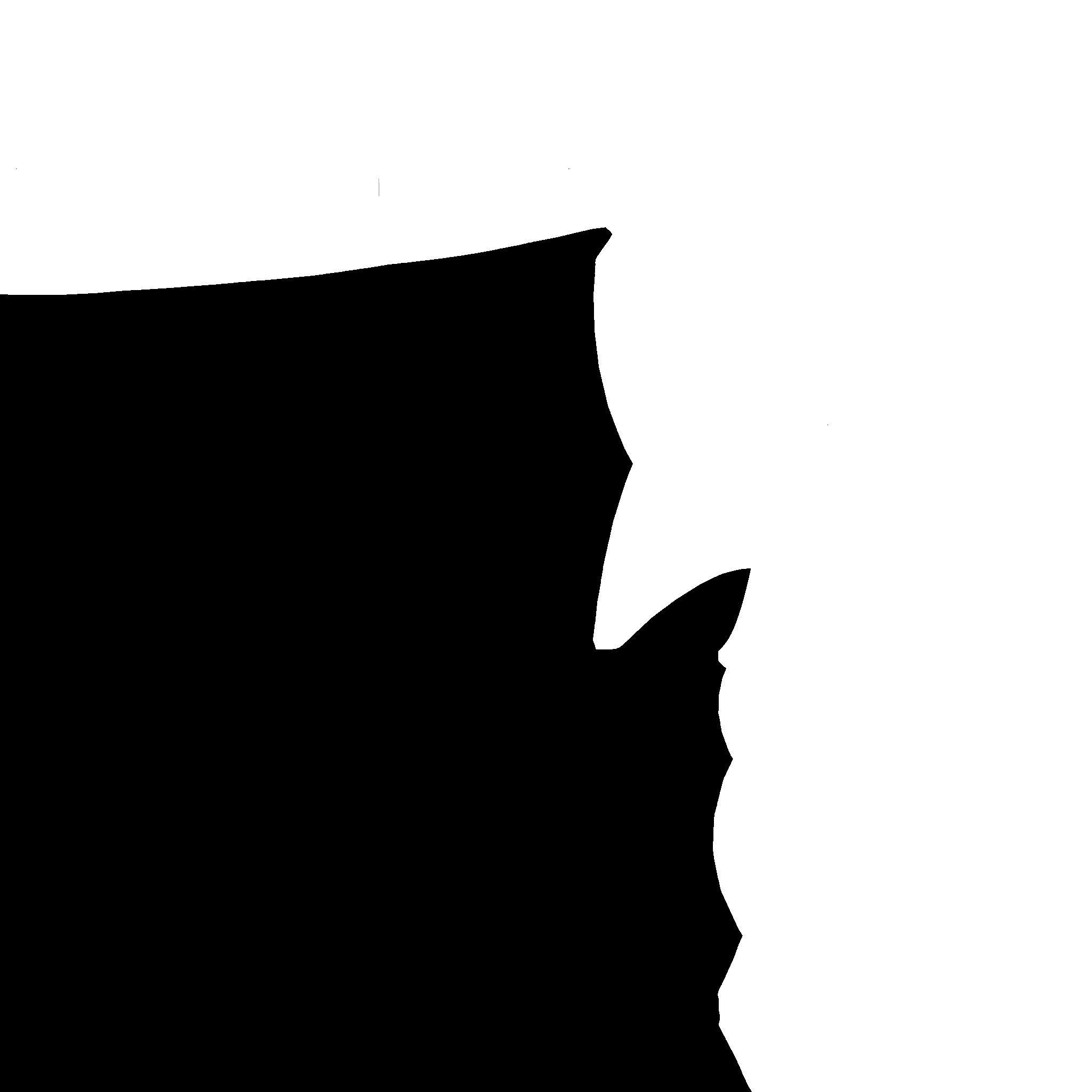 Runed horn Low-poly 3D model_6