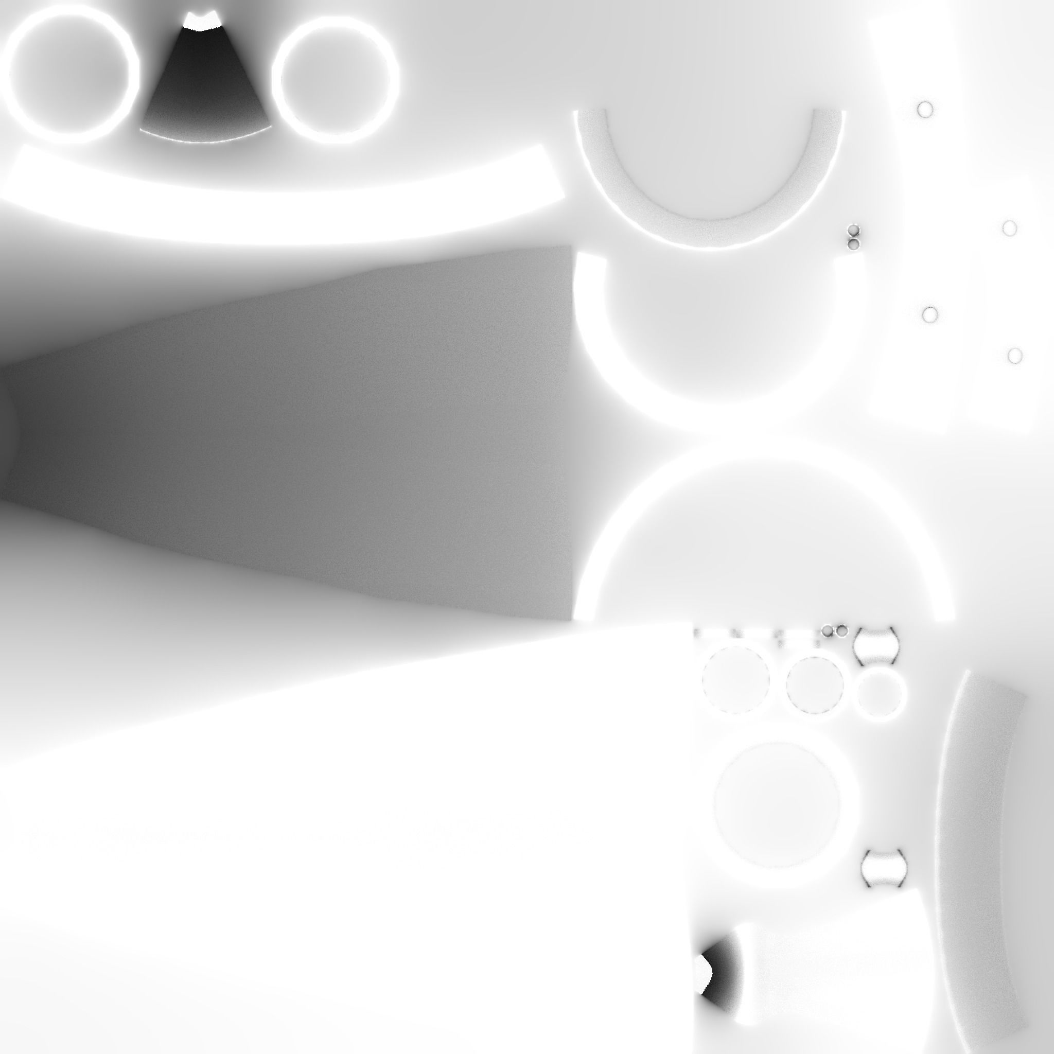 Runed horn Low-poly 3D model_7