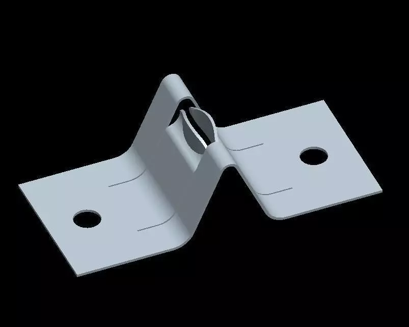 Tinnerman Clip Free 3D model_0