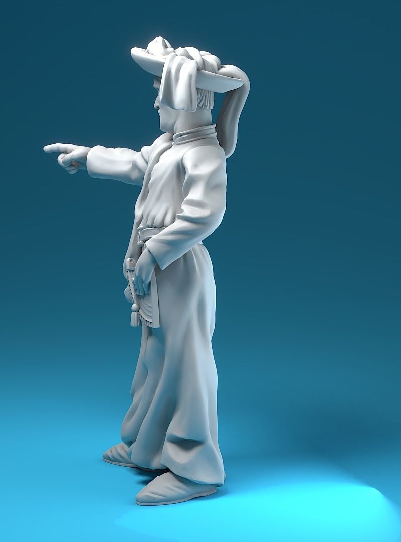 Prince Henry the Navigator Heroic miniature 3D print model 3D print model_5