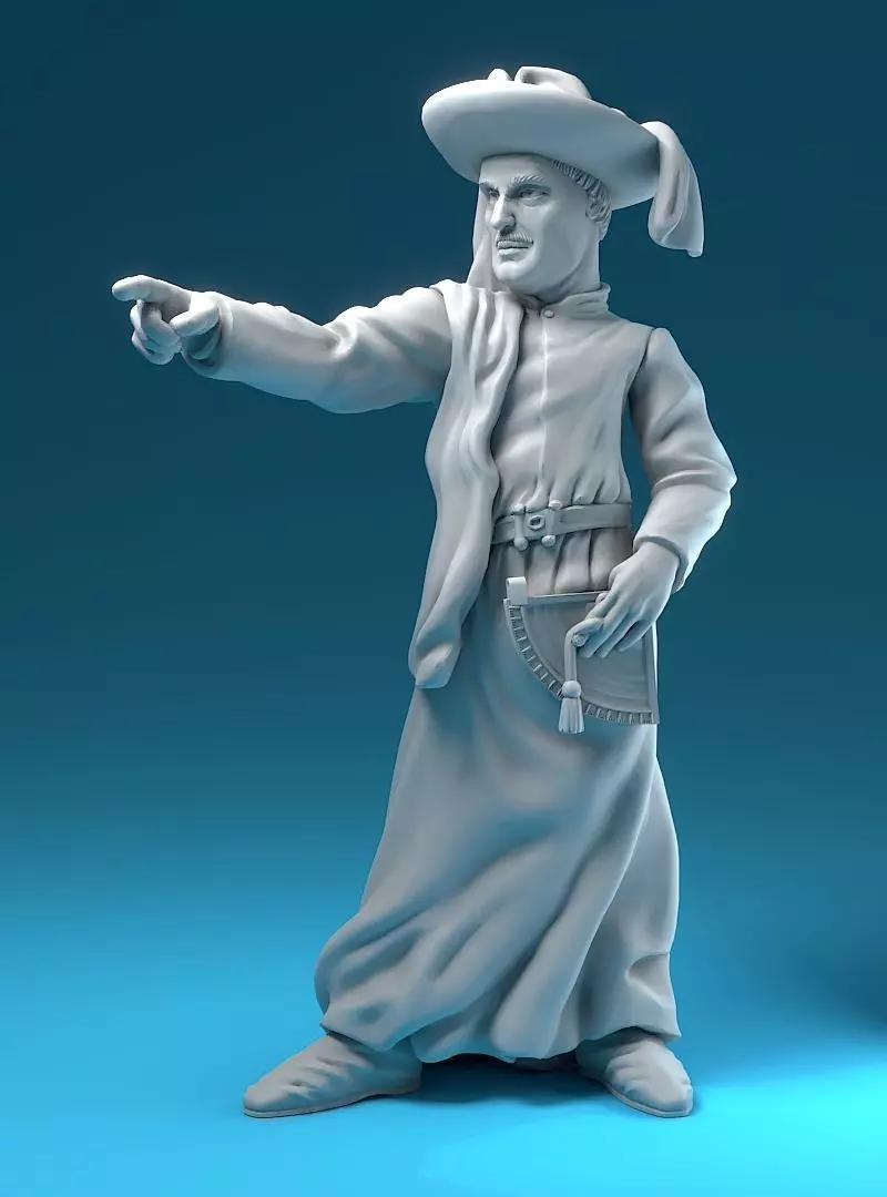 Prince Henry the Navigator Heroic miniature 3D print model 3D print model_0