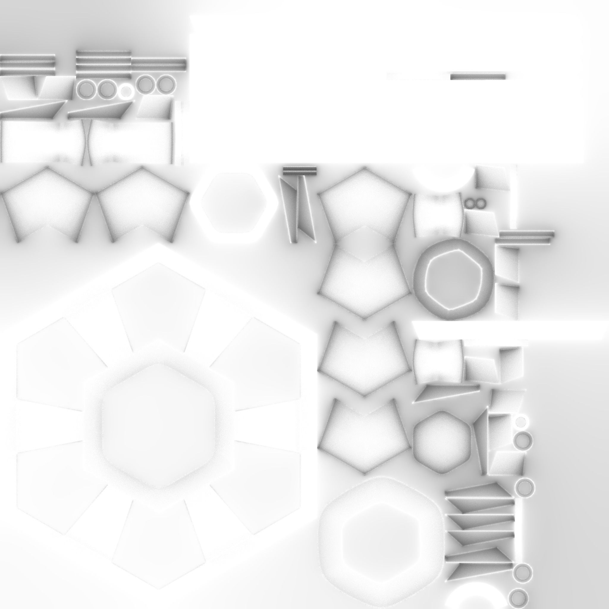 Demonic sci-fi katana  Low-poly 3D model_18