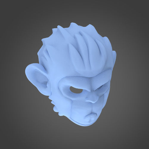 Pogo Mask in GTA V 3D print model
