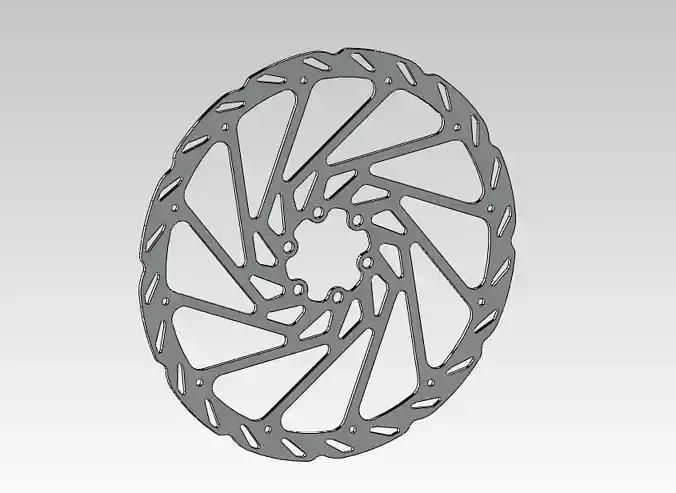 Disc bicycle rotor