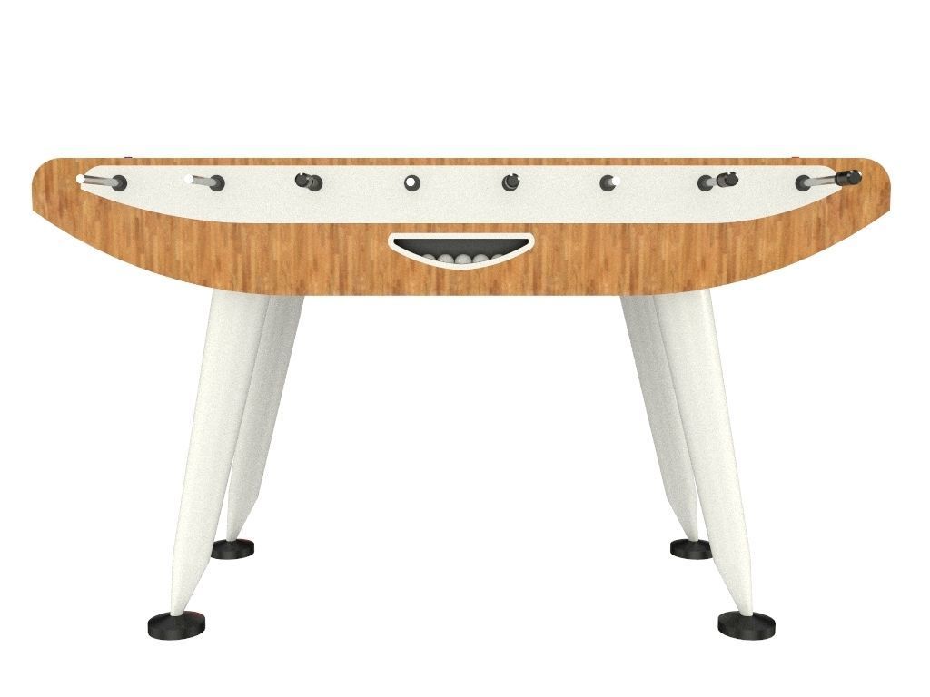 Foosball table 3D model_2