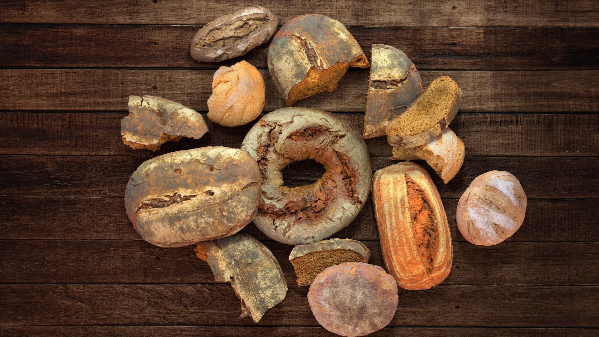 Tasty Bread Pack vol01 Low-poly 3D model_3