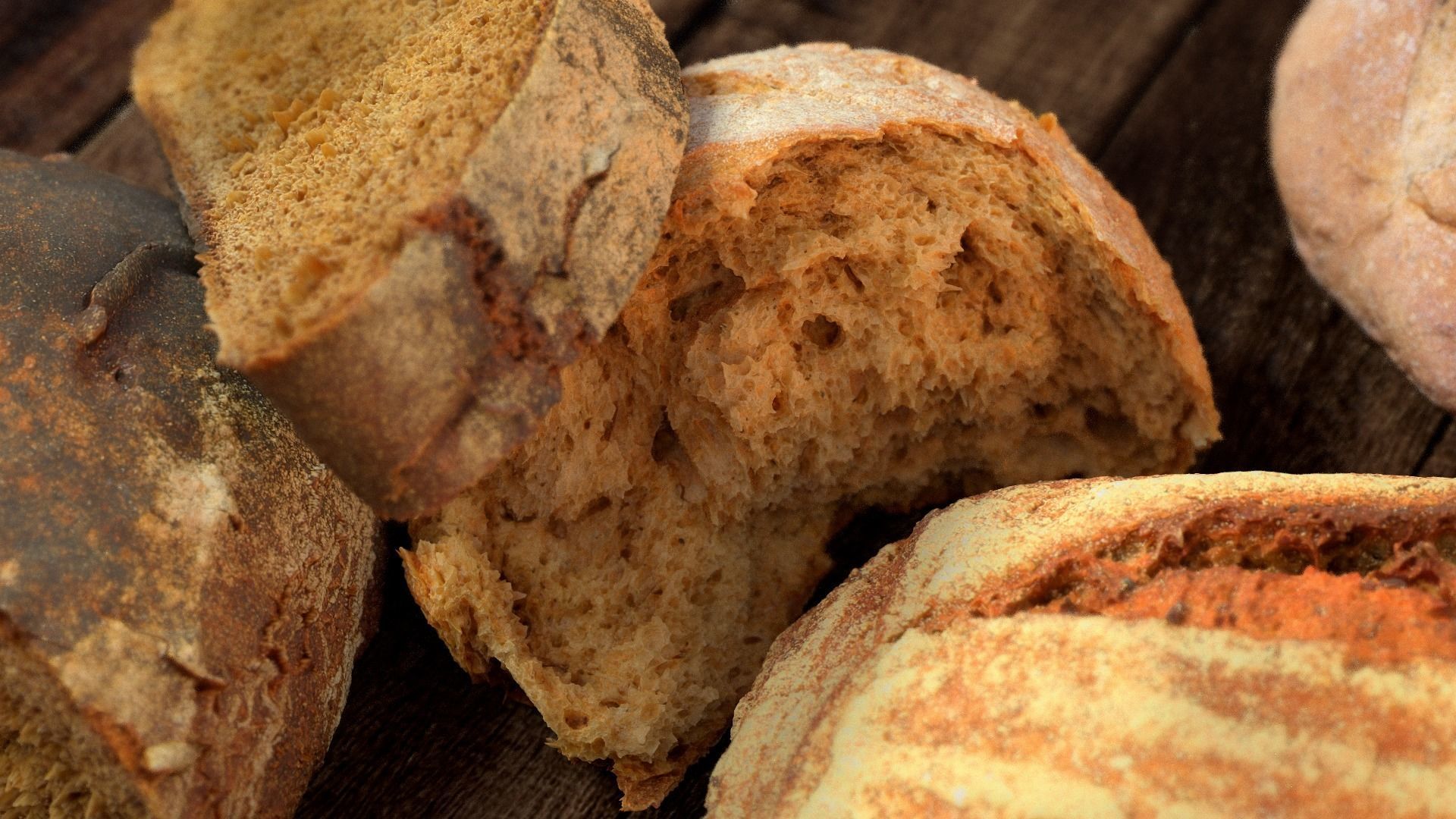 Tasty Bread Pack vol01 Low-poly 3D model_5