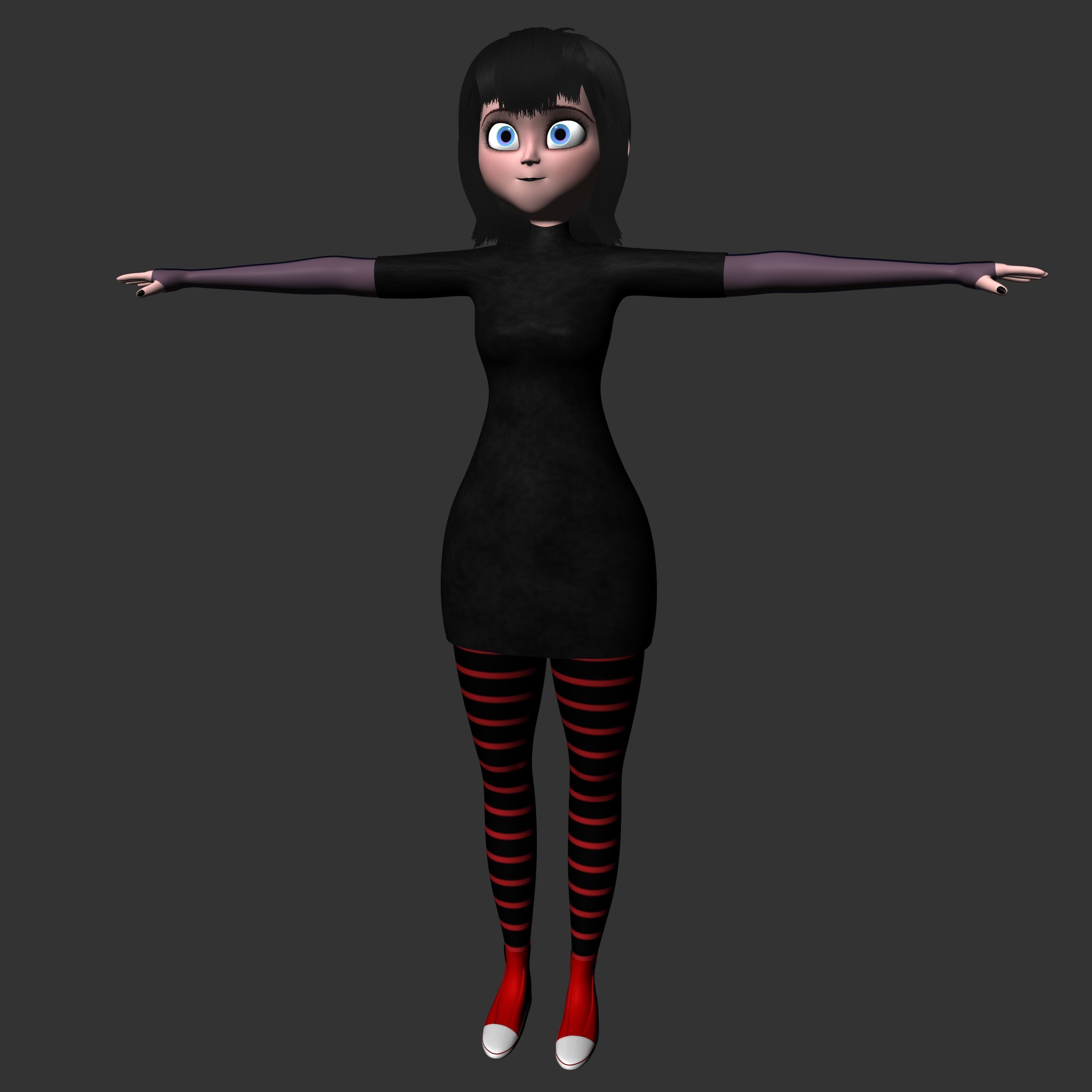 Mavis Dracula Free 3D model_1