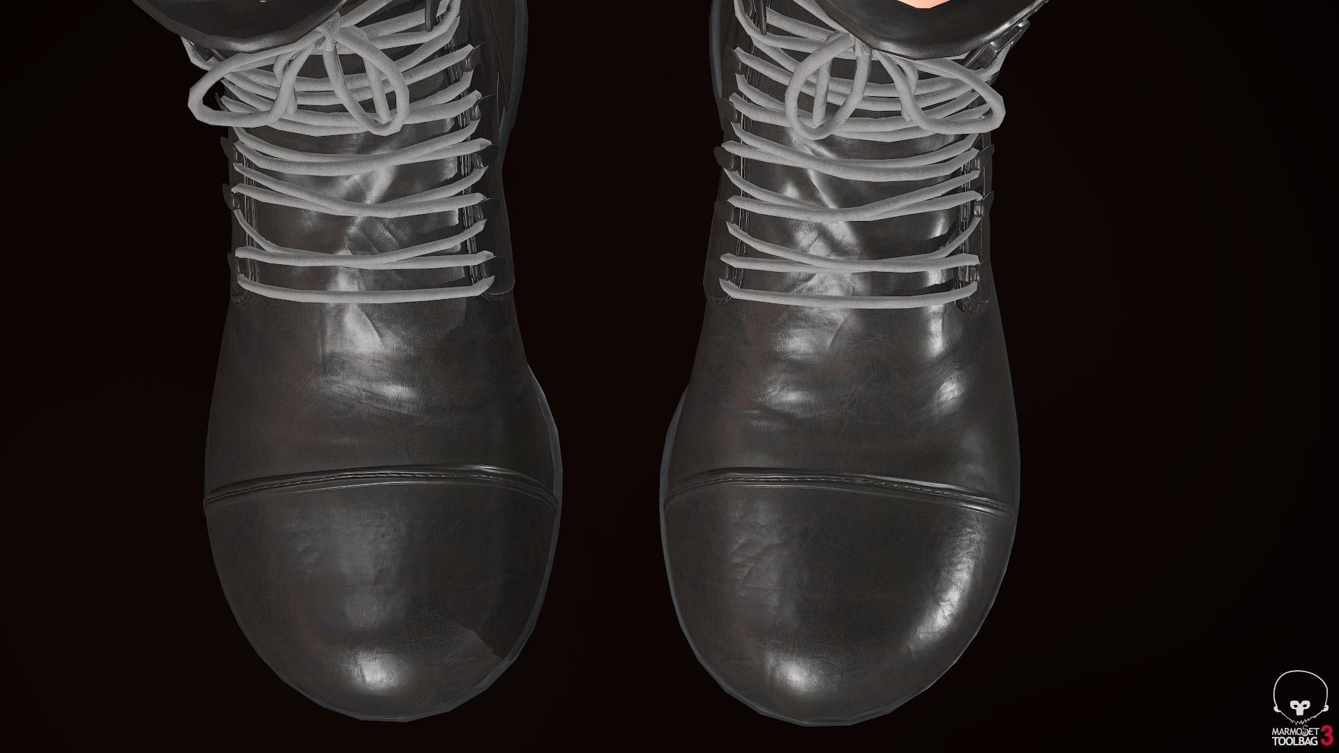 Male Ninja Outfit Low-poly 3D model_72