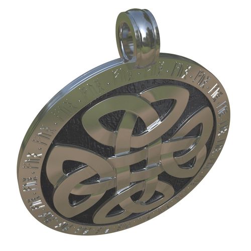 Amulet - Celtic Knot 3D print model