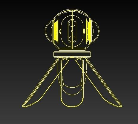 360 camera  3D model_5