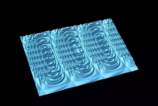 3D Relief SB ART DEZ 65 for CNC 