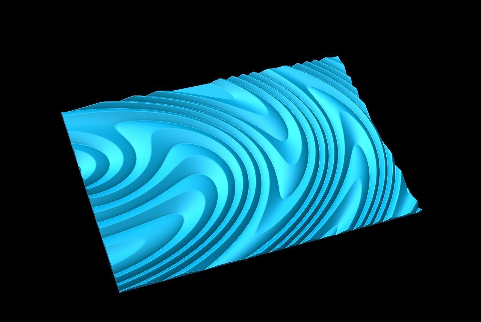 3D Relief SB ART DEZ 104 for CNC  3D model_1