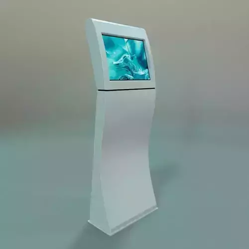 Kiosk for advertising