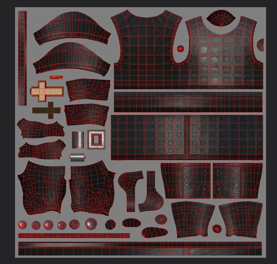 Bishop Heahmund Low-poly 3D model_7