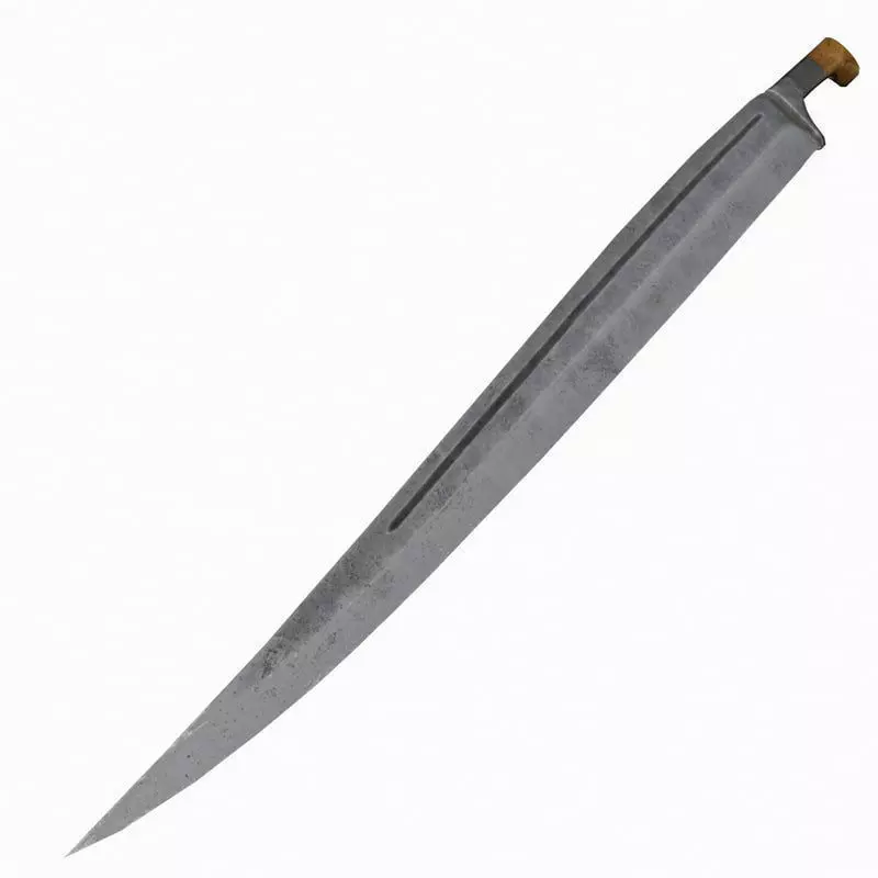 Arabian dagger 3D model_0