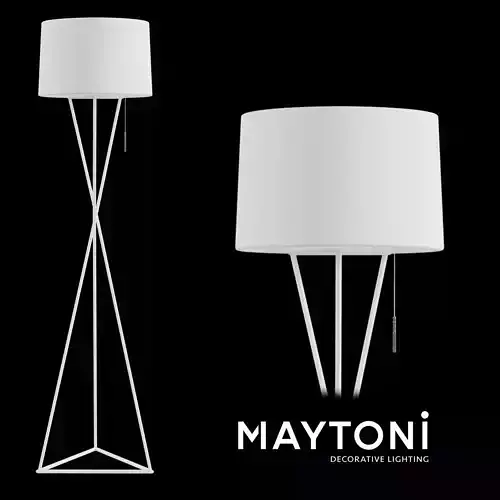 Floor lamp Gaudi MOD183-FL-01-W Maytoni Modern