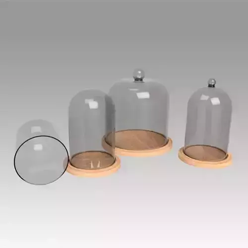 Dome glass set
