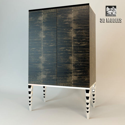 Bar Visionnaire Beverly 3D model