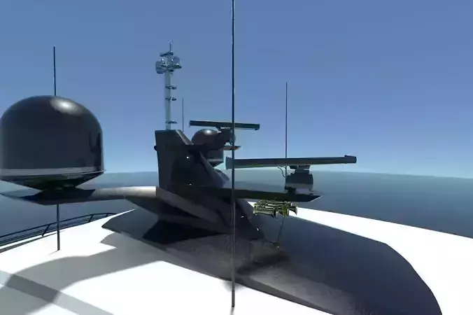 NURBS MAST FOR SUPER YACHT