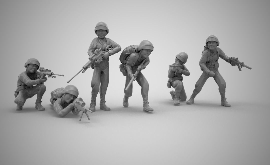 Toy Soldiers 3D print model_1