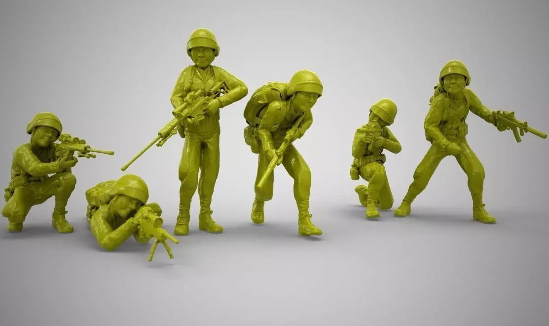 Toy Soldiers 3D print model_0