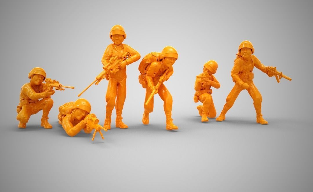 Toy Soldiers 3D print model_2