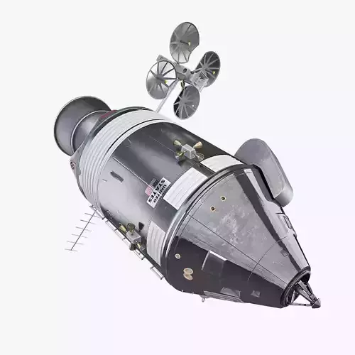 Apollo Spacecraft 3D model