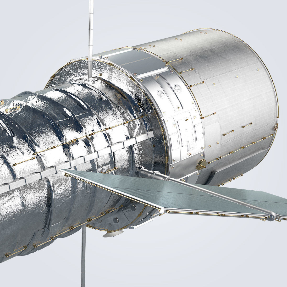 Hubble Telescope 3D model_11